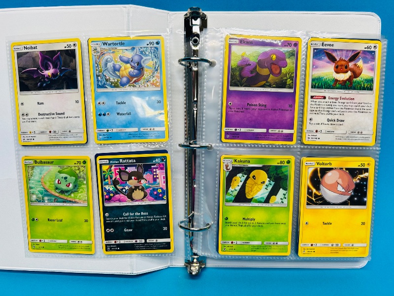 Photo 1 of 025004…final sale no returns/refunds- 160 mixed Pokemon cards in binder