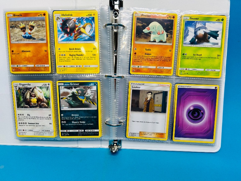 Photo 1 of 025004…final sale no returns/refunds- 160 mixed Pokemon cards in binder