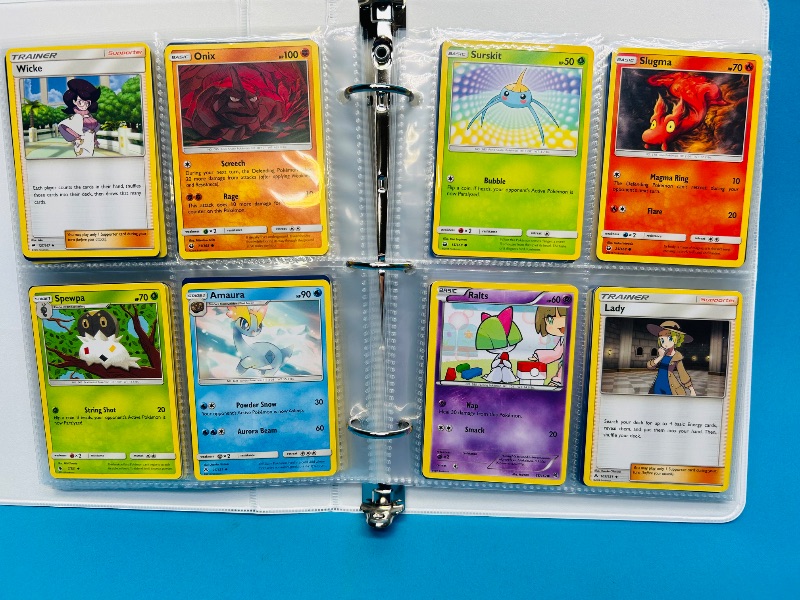 Photo 1 of 025004…final sale no returns/refunds- 160 mixed Pokemon cards in binder
