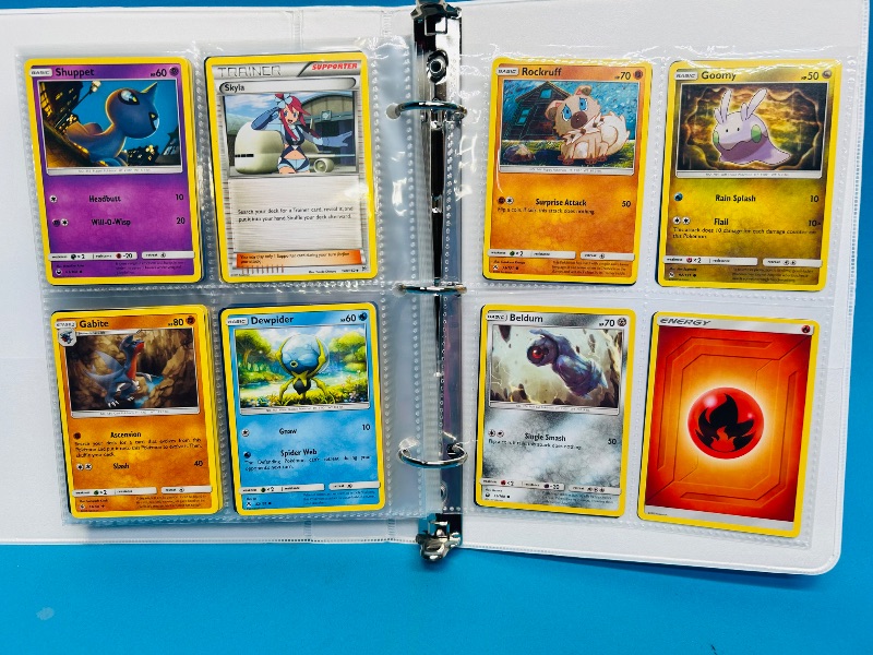 Photo 1 of 025004…final sale no returns/refunds- 160 mixed Pokemon cards in binder