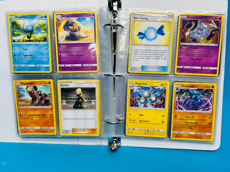 Photo 1 of 025004…final sale no returns/refunds- 160 mixed Pokemon cards in binder