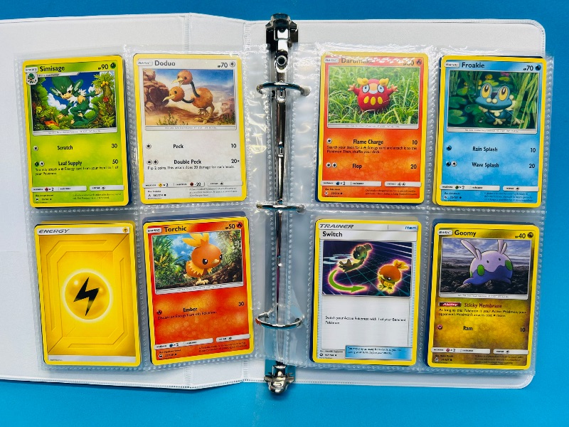 Photo 1 of 025004…final sale no returns/refunds- 160 mixed Pokemon cards in binder