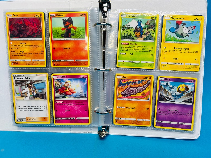 Photo 1 of 025004…final sale no returns/refunds- 160 mixed Pokemon cards in binder