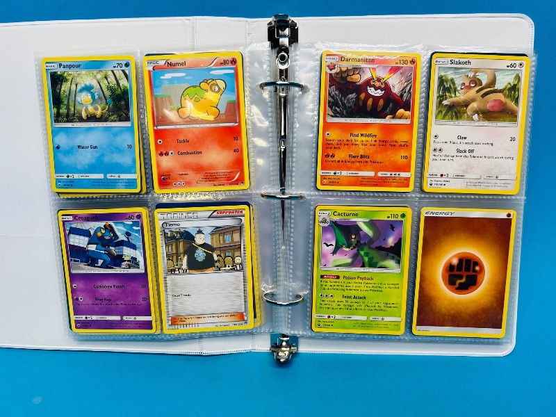 Photo 1 of 025004…final sale no returns/refunds- 160 mixed Pokemon cards in binder