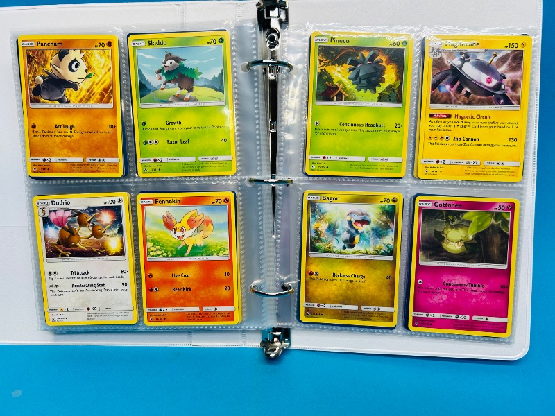 Photo 1 of 025004…final sale no returns/refunds- 160 mixed Pokemon cards in binder