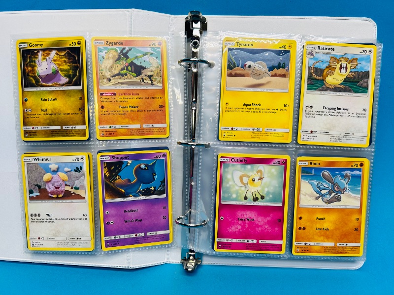 Photo 1 of 025004…final sale no returns/refunds- 160 mixed Pokemon cards in binder