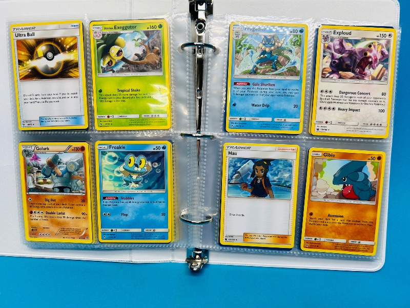 Photo 1 of 025004…final sale no returns/refunds- 160 mixed Pokemon cards in binder