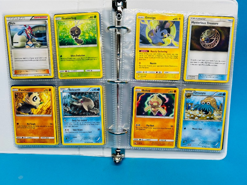 Photo 1 of 025005… final sale no returns/refunds- 160 mixed Pokemon cards in binder