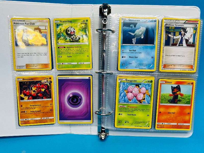 Photo 1 of 025005… final sale no returns/refunds- 160 mixed Pokemon cards in binder