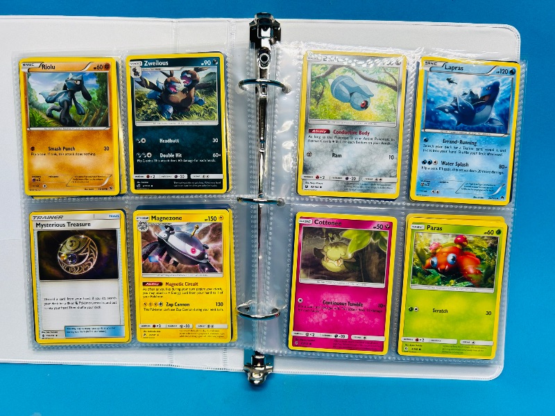 Photo 1 of 025005… final sale no returns/refunds- 160 mixed Pokemon cards in binder