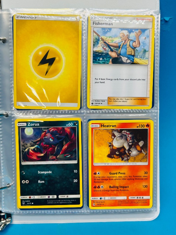 Photo 1 of 025005… final sale no returns/refunds- 160 mixed Pokemon cards in binder