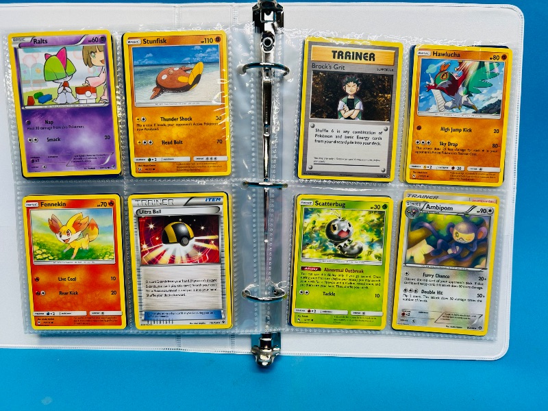 Photo 1 of 025005… final sale no returns/refunds- 160 mixed Pokemon cards in binder