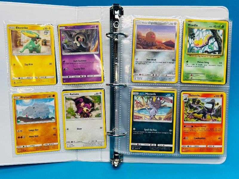 Photo 1 of 025005… final sale no returns/refunds- 160 mixed Pokemon cards in binder
