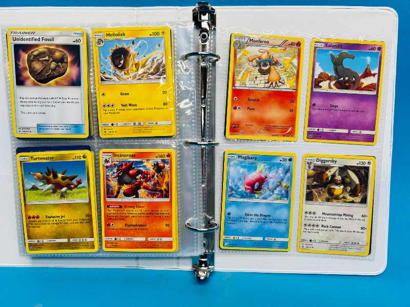 Photo 1 of 025005… final sale no returns/refunds- 160 mixed Pokemon cards in binder