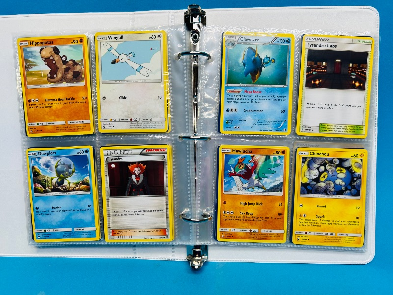 Photo 1 of 025005… final sale no returns/refunds- 160 mixed Pokemon cards in binder
