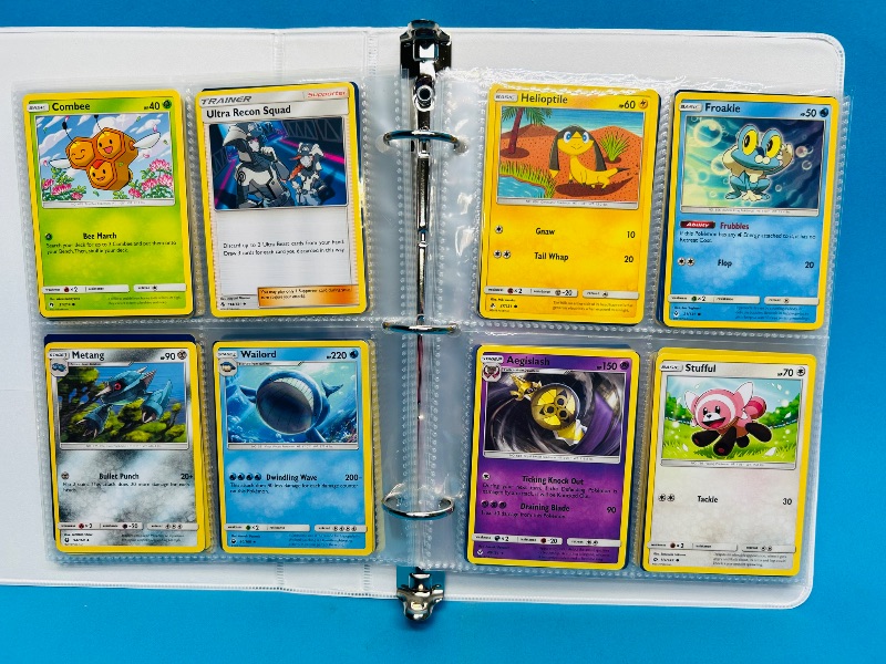 Photo 1 of 025005… final sale no returns/refunds- 160 mixed Pokemon cards in binder