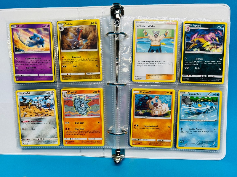 Photo 1 of 025005… final sale no returns/refunds- 160 mixed Pokemon cards in binder