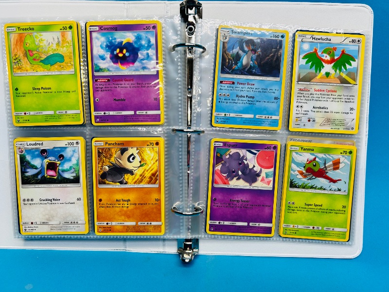Photo 1 of 025005… final sale no returns/refunds- 160 mixed Pokemon cards in binder