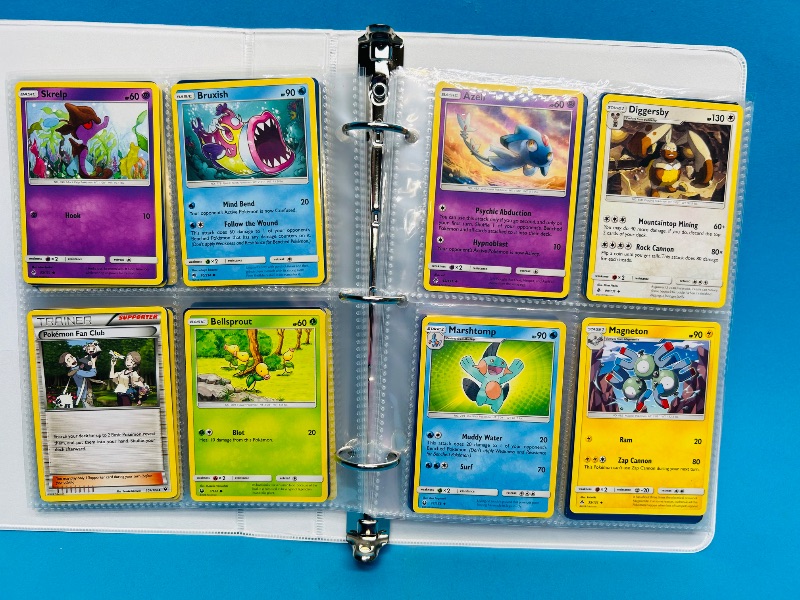 Photo 1 of 025005… final sale no returns/refunds- 160 mixed Pokemon cards in binder