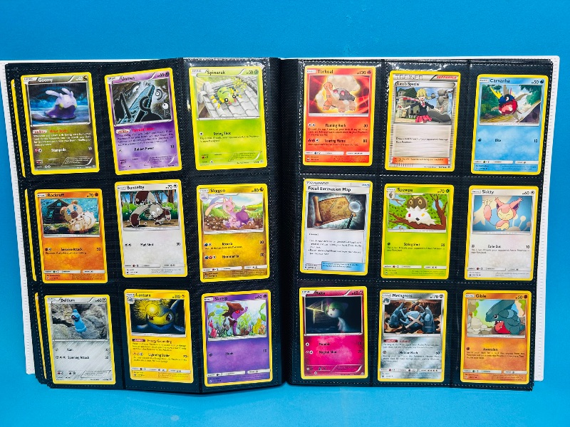 Photo 1 of 025006… final sale no returns/refunds- 360 mixed Pokemon cards in binder