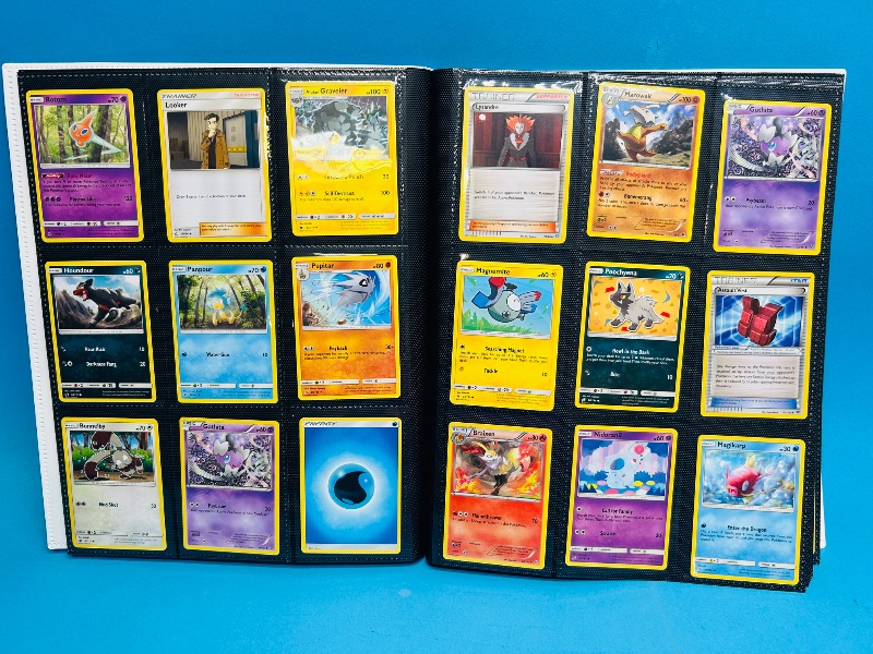 Photo 1 of 025006… final sale no returns/refunds- 360 mixed Pokemon cards in binder