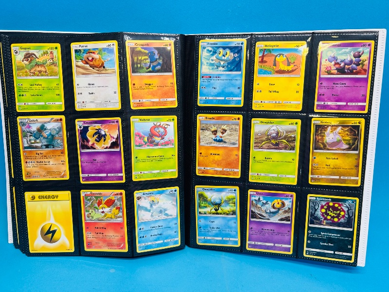 Photo 1 of 025006… final sale no returns/refunds- 360 mixed Pokemon cards in binder