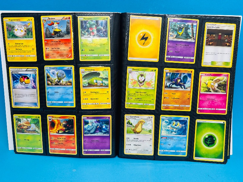 Photo 1 of 025006… final sale no returns/refunds- 360 mixed Pokemon cards in binder