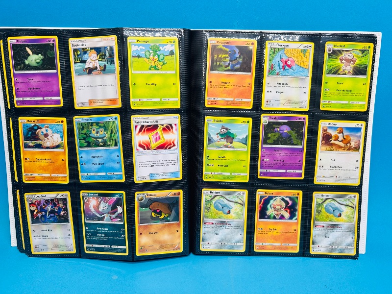 Photo 1 of 025006… final sale no returns/refunds- 360 mixed Pokemon cards in binder