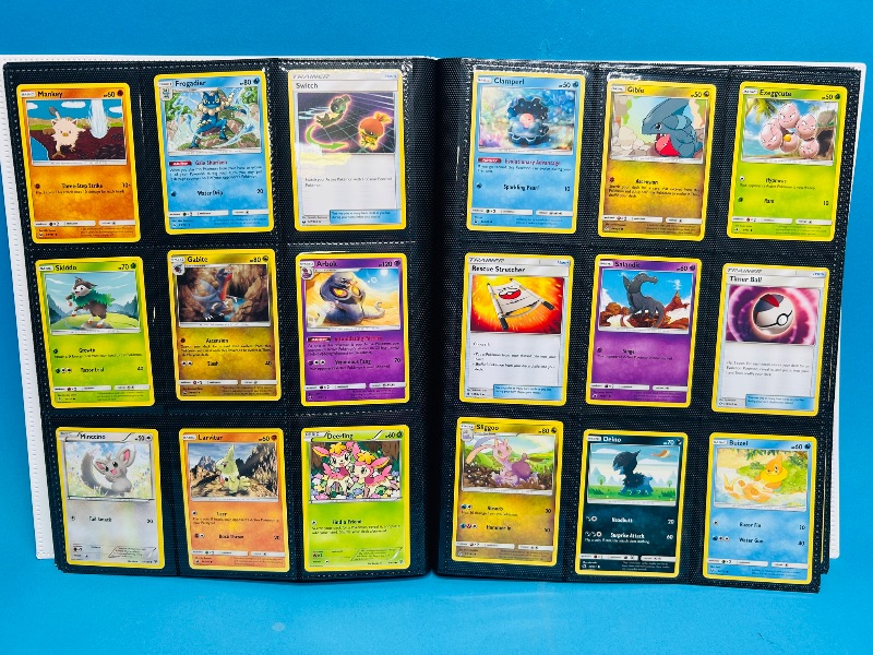 Photo 1 of 025006… final sale no returns/refunds- 360 mixed Pokemon cards in binder