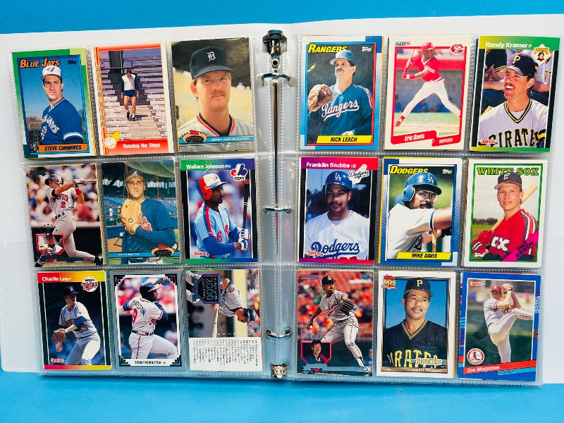 Photo 1 of 025007… final sale no returns/refunds- 360 mixed baseball cards in binder