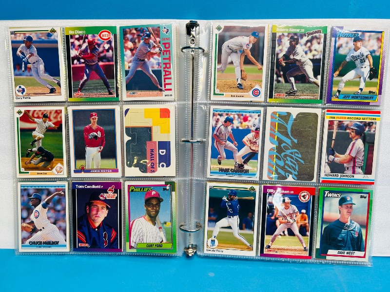 Photo 1 of 025010…  final sale no returns/refunds- 360 mixed baseball cards in binder