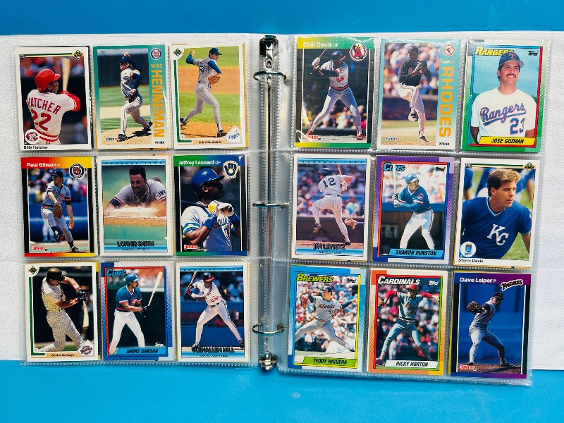Photo 1 of 025010…  final sale no returns/refunds- 360 mixed baseball cards in binder