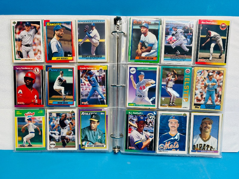 Photo 1 of 025010…  final sale no returns/refunds- 360 mixed baseball cards in binder