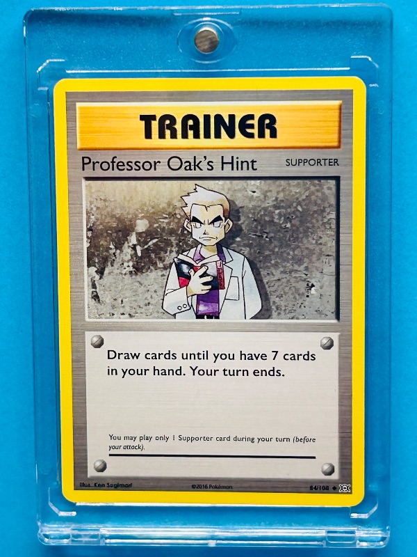 Photo 1 of 025015…Trainer Pokémon card in hard plastic case 