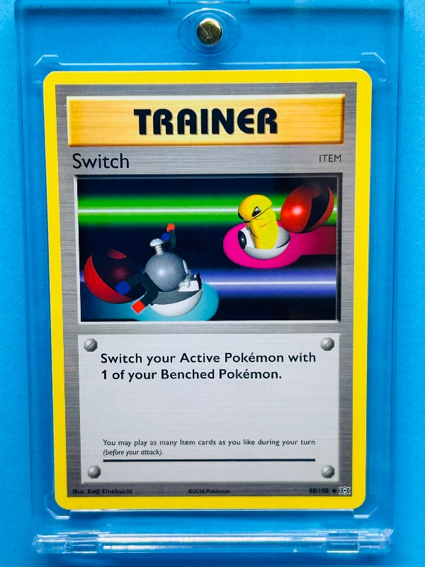 Photo 1 of 025044…Trainer  Pokémon card in hard plastic case