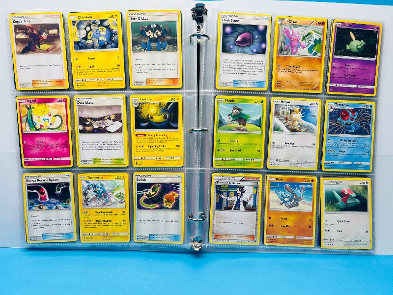 Photo 1 of 025066…final sale no returns/refunds-198 mixed Pokemon cards in binder
