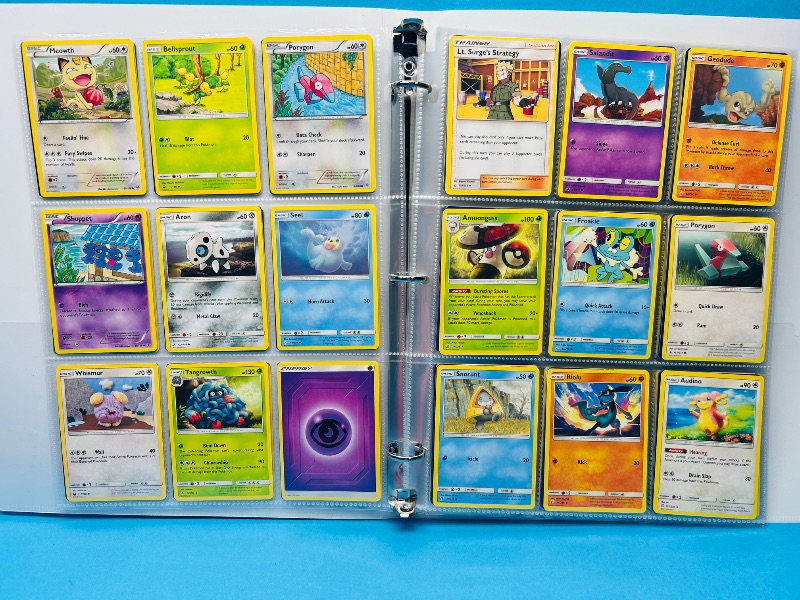 Photo 1 of 025066…final sale no returns/refunds-198 mixed Pokemon cards in binder