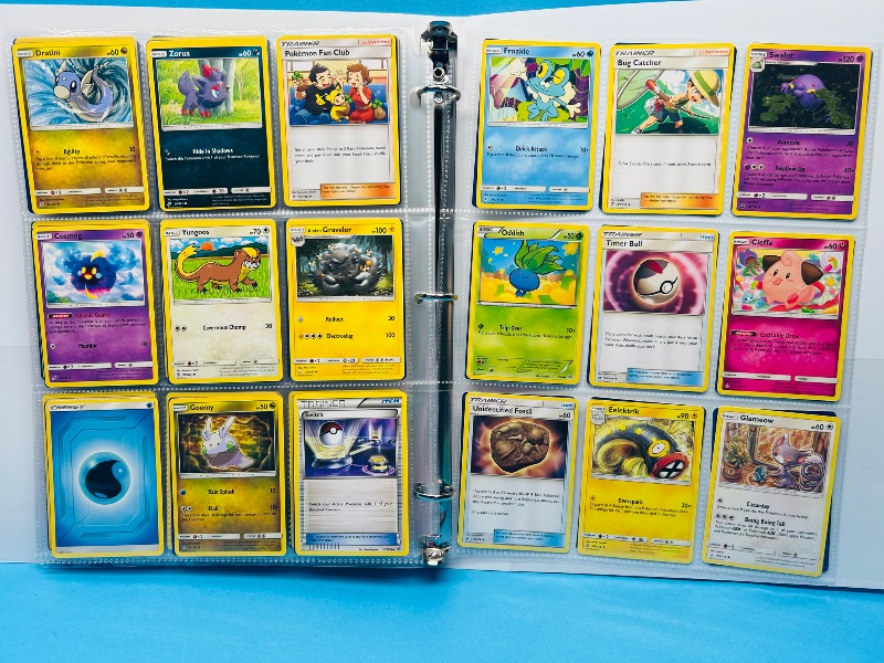 Photo 1 of 025066…final sale no returns/refunds-198 mixed Pokemon cards in binder