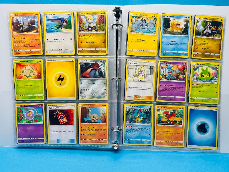 Photo 1 of 025066…final sale no returns/refunds-198 mixed Pokemon cards in binder