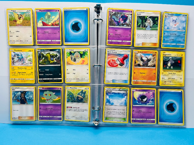 Photo 1 of 025066…final sale no returns/refunds-198 mixed Pokemon cards in binder