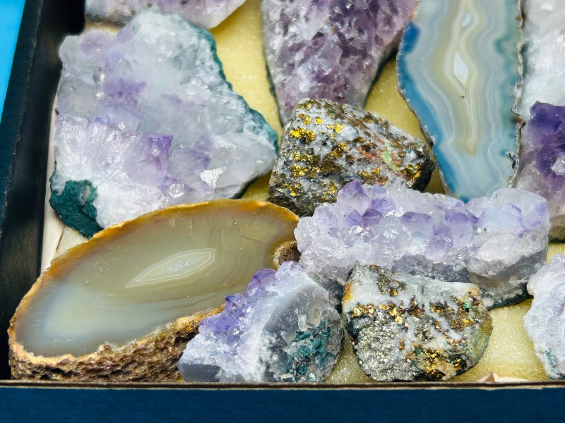 Photo 1 of 025099…rock collection- agates, amethyst, quartz 