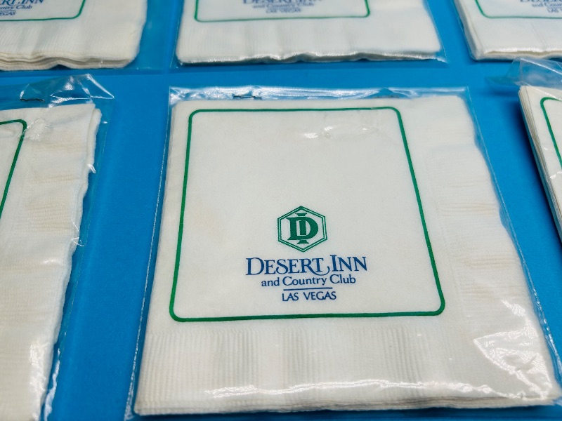 Photo 1 of 025105…  60 vintage Desert Inn cocktail napkins 