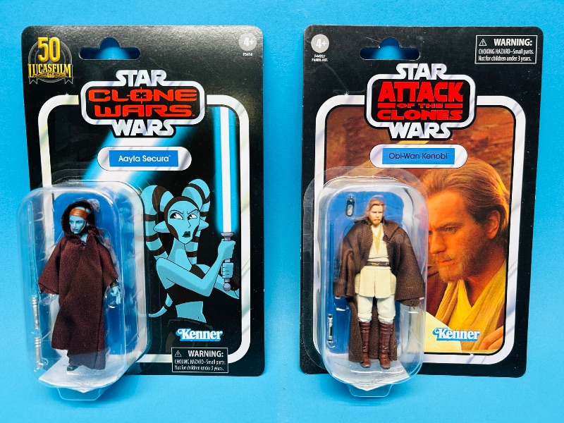 Photo 1 of 025118… Star Wars attack of the clones  figures