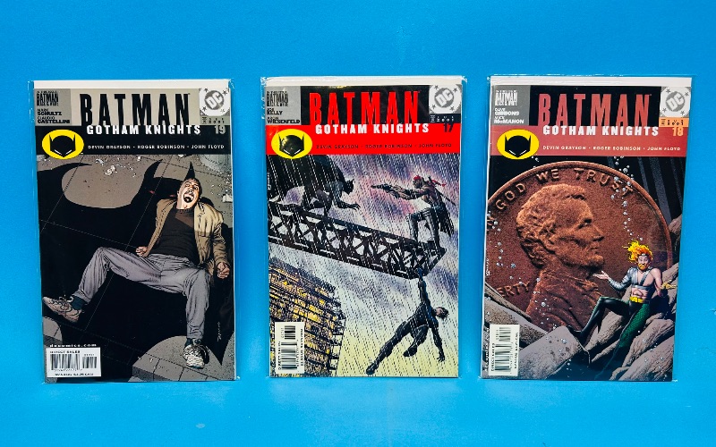 Photo 1 of 025124…3 Batman comics in plastic sleeves 