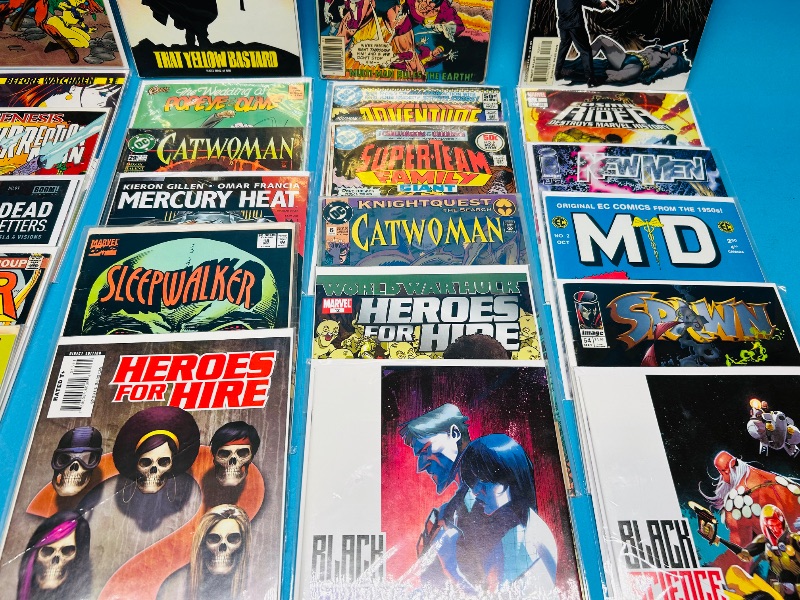 Photo 1 of 025154…final sale no returns/refunds-30 comics in plastic sleeves 