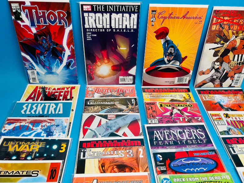 Photo 1 of 025155… final sale no returns/refunds-30 comics in plastic sleeves 