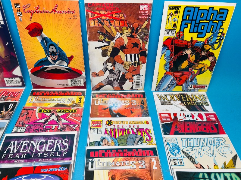 Photo 1 of 025155… final sale no returns/refunds-30 comics in plastic sleeves 