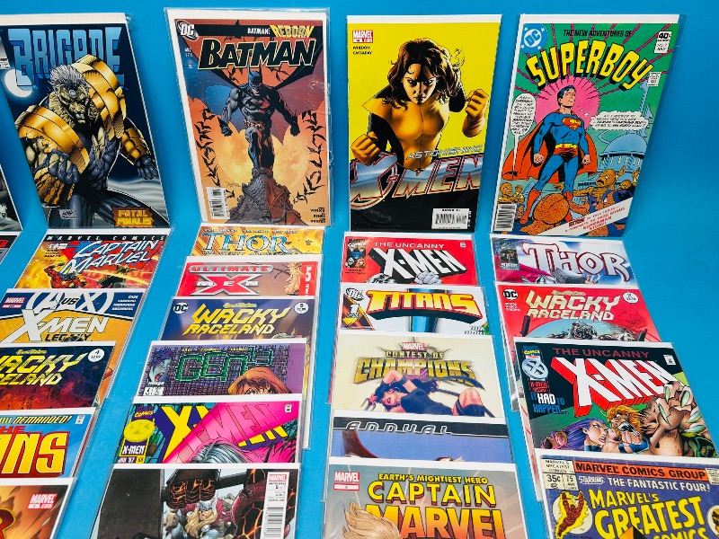 Photo 1 of 025156… final sale no returns/refunds-30 comics in plastic sleeves 