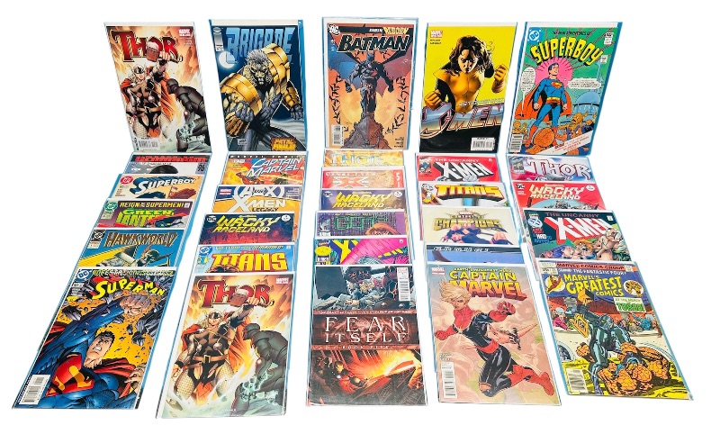 Photo 1 of 025156… final sale no returns/refunds-30 comics in plastic sleeves 