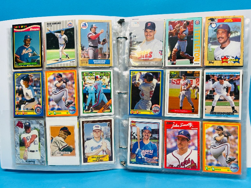 Photo 1 of 025157… final sale no returns/refunds-360 mixed baseball cards in binder 